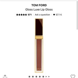 NEW Tom Ford Gloss Luxe